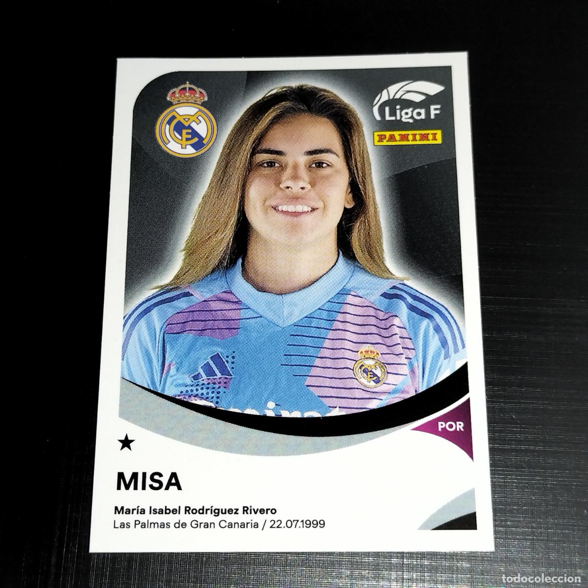 Cromos de f&uacute;tbol: 244 MISA REAL MADRID CROMOS LIGA F FEMENINA PANINI 2024 2025 24 25