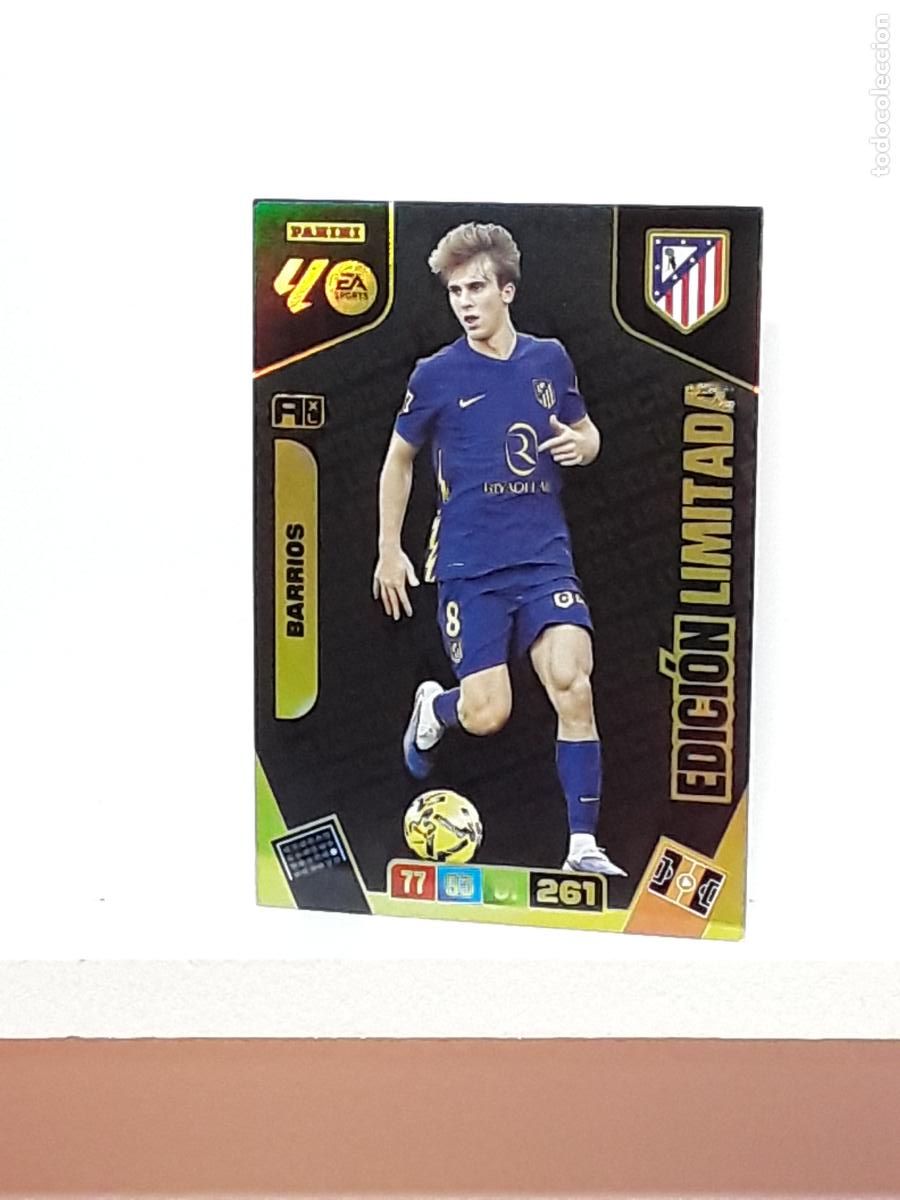 Football Stickers: ADRENALYN 2025 2026 25 26 ALBUM PANINI LIGA N LIMITADA ATLETICO MADRID BARRIOS