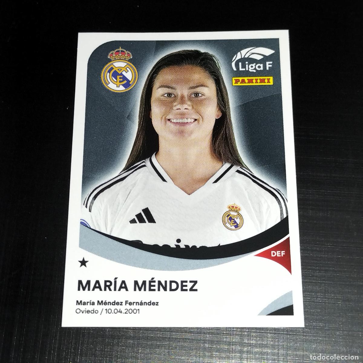 Cromos de f&uacute;tbol: 248 MARIA MENDEZ REAL MADRID CROMOS LIGA F FEMENINA PANINI 2024 2025 24 25