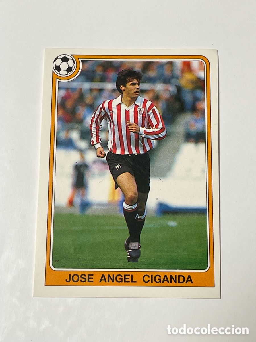 Cromos de f&uacute;tbol: Jos&eacute; &Aacute;ngel Ciganda Athletic de Bilbao Panini 92/93 #171