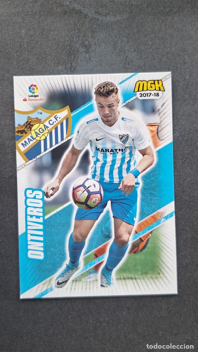 Cromos de f&uacute;tbol: L1 ONTIVEROS MALAGA C. F. 421 PANINI MEGACRACKS 2017 2018 17 18