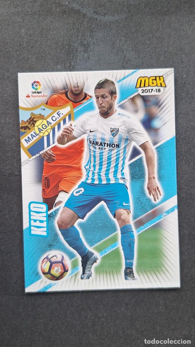 Cromos de f&uacute;tbol: L1 KEKO MALAGA C. F. 422 PANINI MEGACRACKS 2017 2018 17 18