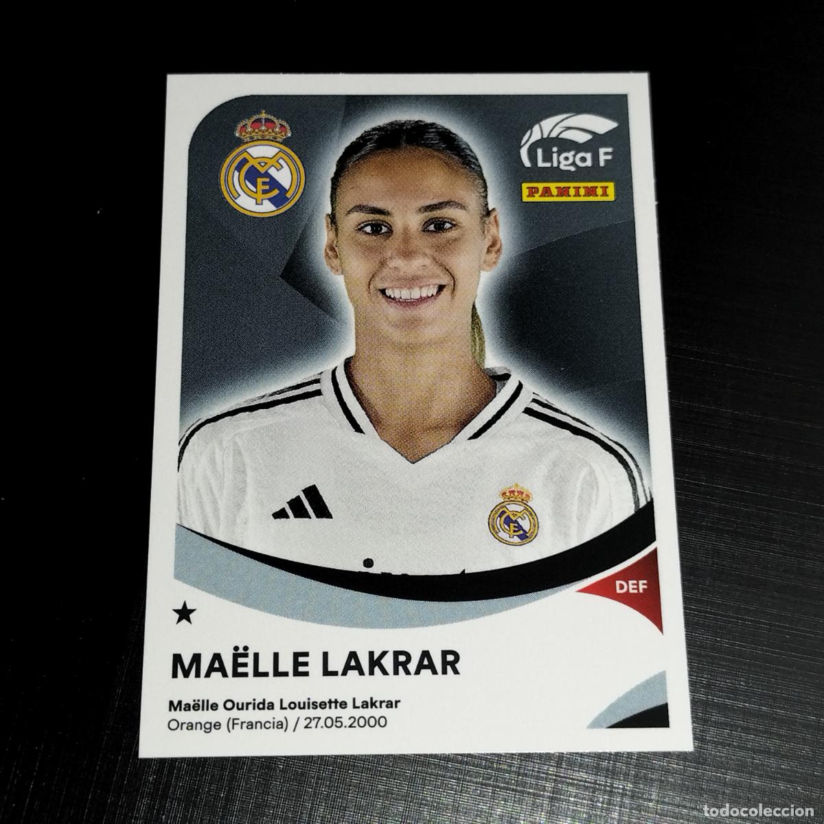 Cromos de f&uacute;tbol: 249 MAELLE LAKRAR REAL MADRID CROMOS LIGA F FEMENINA PANINI 2024 2025 24 25