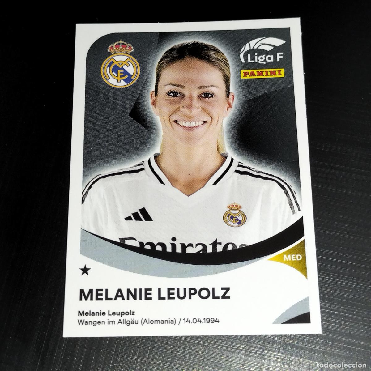 Cromos de f&uacute;tbol: 252 MELANIE LEUPOLZ REAL MADRID CROMOS LIGA F FEMENINA PANINI 2024 2025 24 25