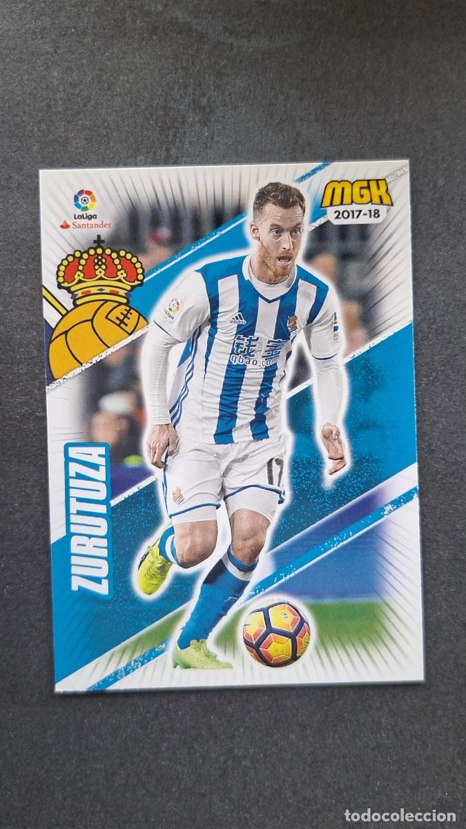 Cromos de f&uacute;tbol: L1 ZURUTUZA REAL SOCIEDAD 444 PANINI MEGACRACKS 2017 2018 17 18