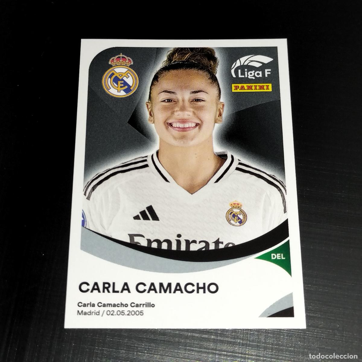 Cromos de f&uacute;tbol: 258 B CARLA CAMACHO REAL MADRID CROMOS LIGA F FEMENINA PANINI 2024 2025 24 25