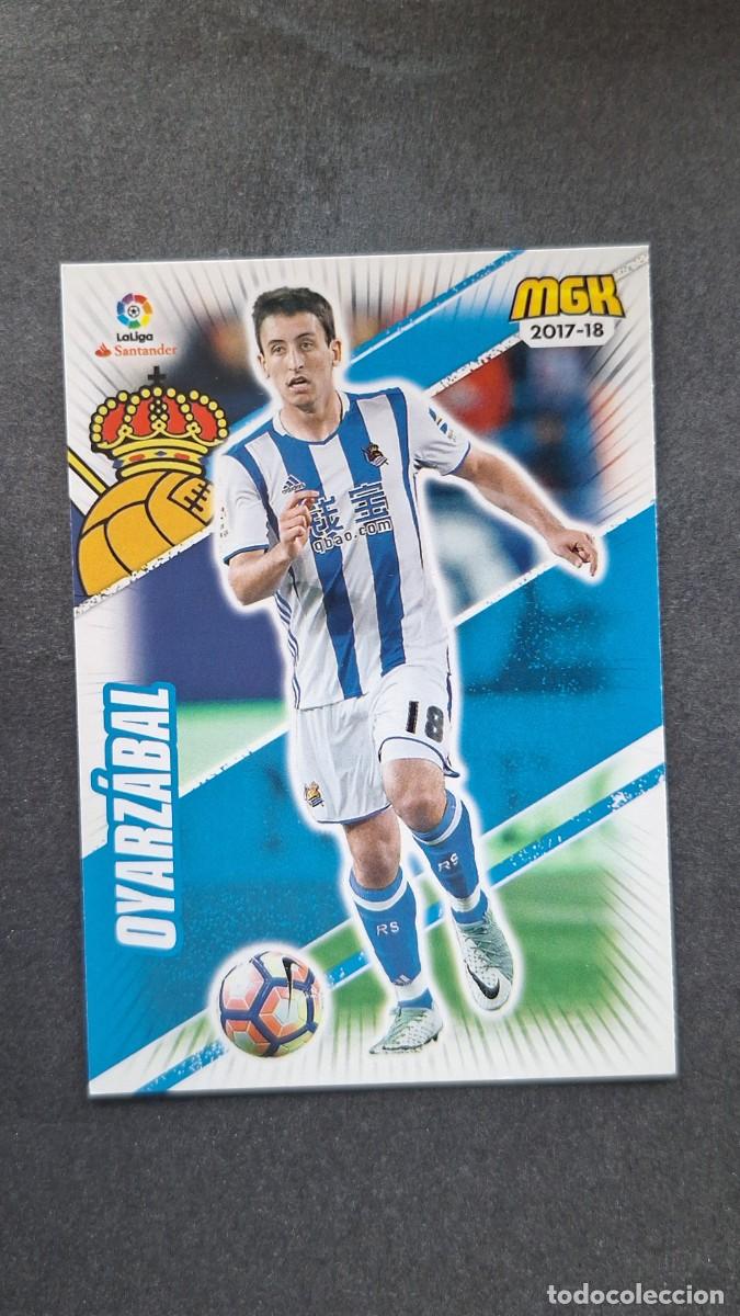 Cromos de f&uacute;tbol: L1 OYARZABAL REAL SOCIEDAD 446 PANINI MEGACRACKS 2017 2018 17 18