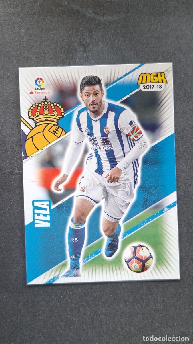Cromos de f&uacute;tbol: L1 VELA REAL SOCIEDAD 447 PANINI MEGACRACKS 2017 2018 17 18