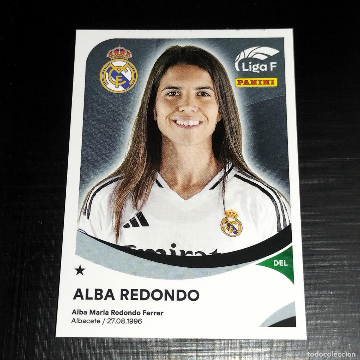 Cromos de f&uacute;tbol: 260 ALBA REDONDO REAL MADRID CROMOS LIGA F FEMENINA PANINI 2024 2025 24 25