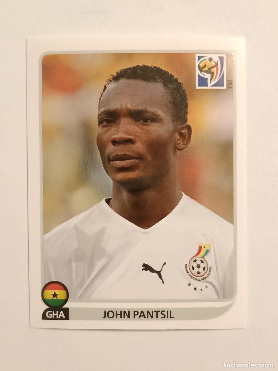 Cromos de Futebol: #319 JOHN PANTSIL (GHANA) MUNDIAL SUDAFRICA 2010 PANINI