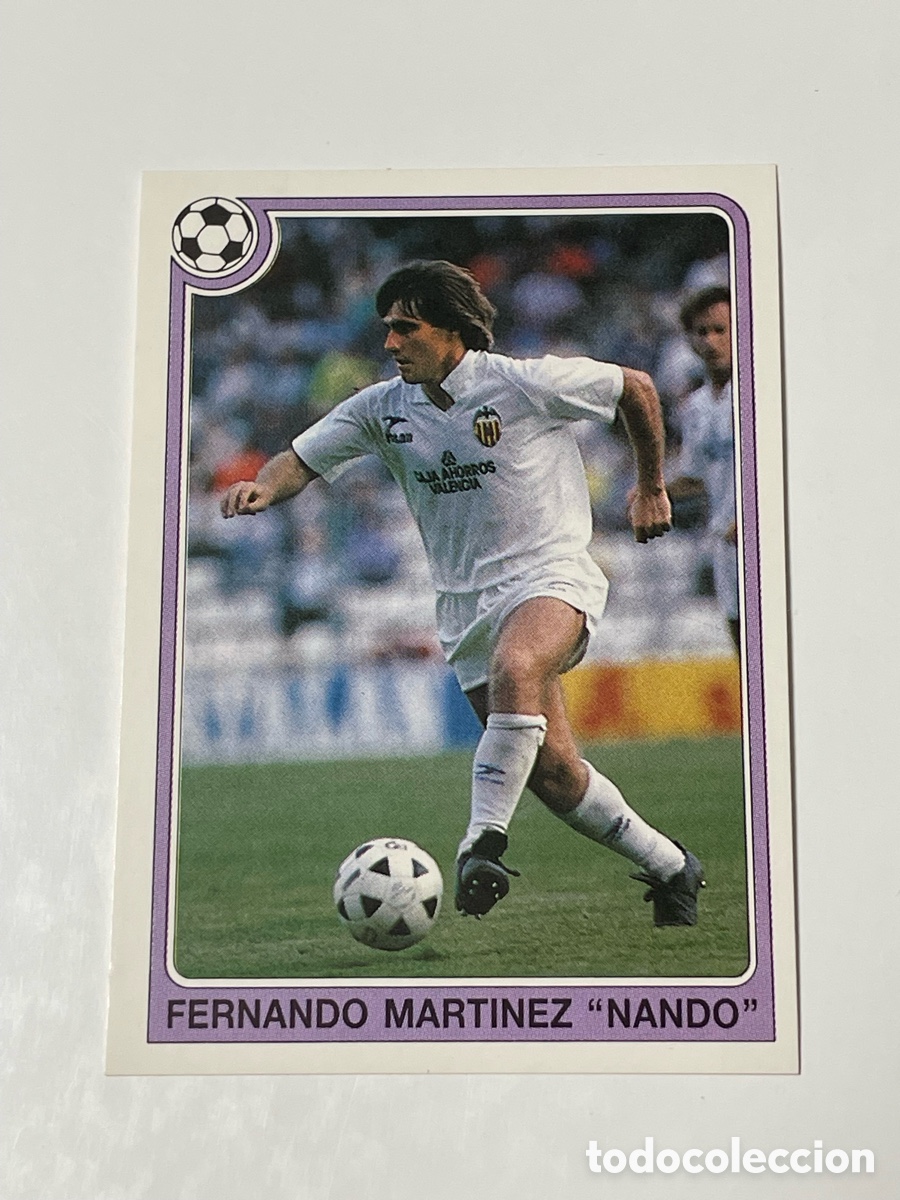 Cromos de Futebol: Nando Valencia Panini 92/93 #100