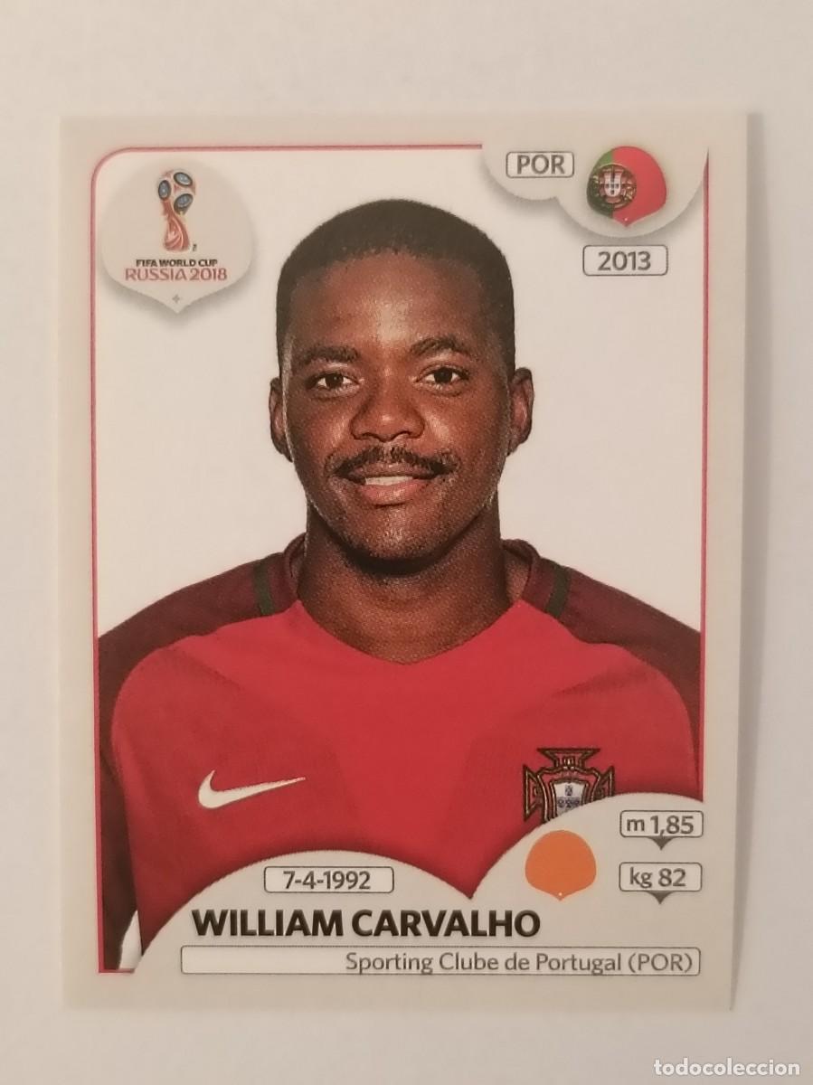 Cromos de Futebol: #112 CARVALHO (PORTUGAL) MUNDIAL RUSIA 2018 PANINI VERSION ROSA