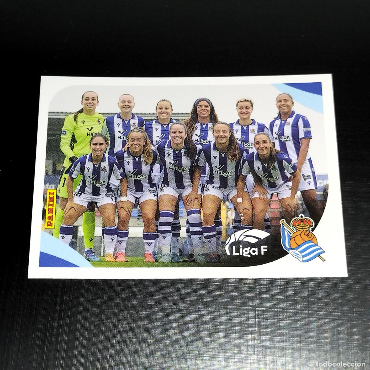 Cromos de Futebol: 263 ALINEACION EQUIPO REAL SOCIEDAD CROMOS LIGA F FEMENINA PANINI 2024 2025 24 25