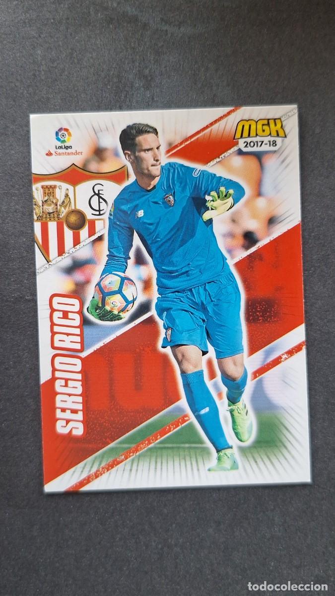 Cromos de f&uacute;tbol: L1 SERGIO RICO SEVILLA F. C. 461 PANINI MEGACRACKS 2017 2018 17 18