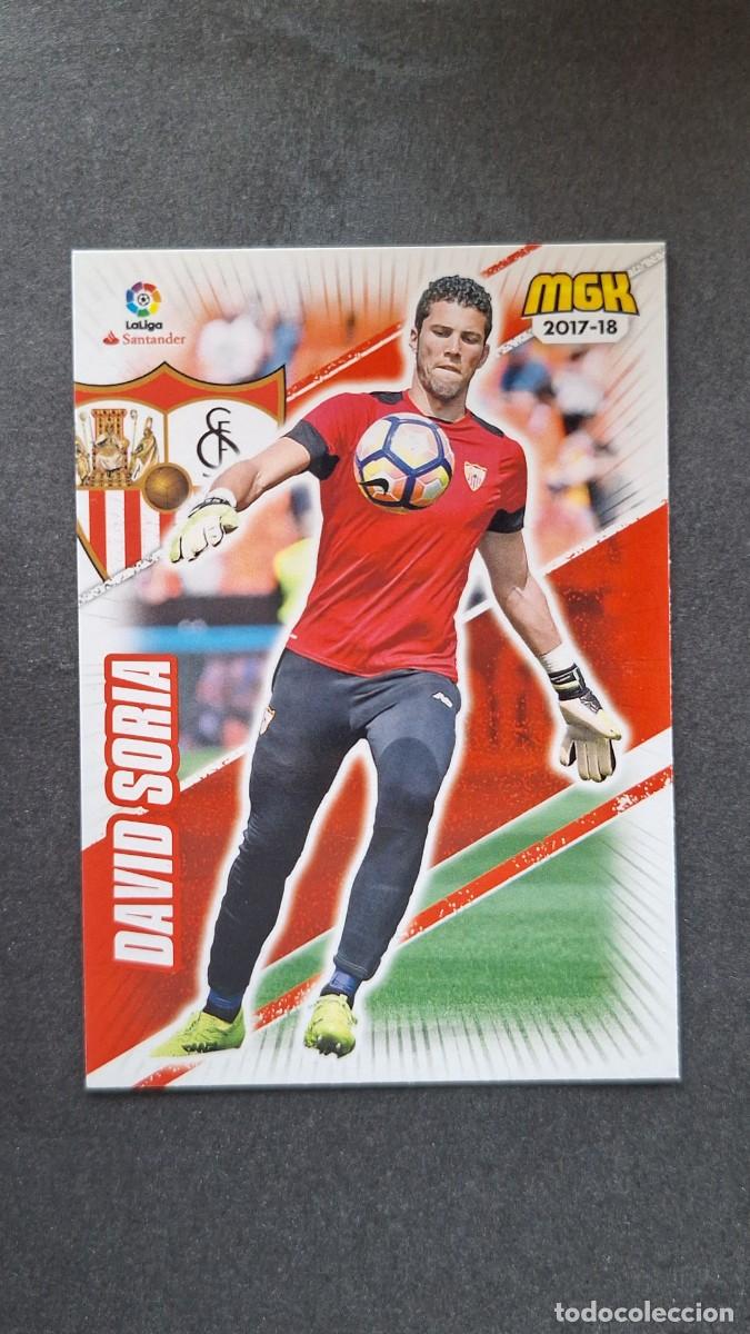 Cromos de f&uacute;tbol: L1 DAVID SORIA SEVILLA F. C. 462 PANINI MEGACRACKS 2017 2018 17 18