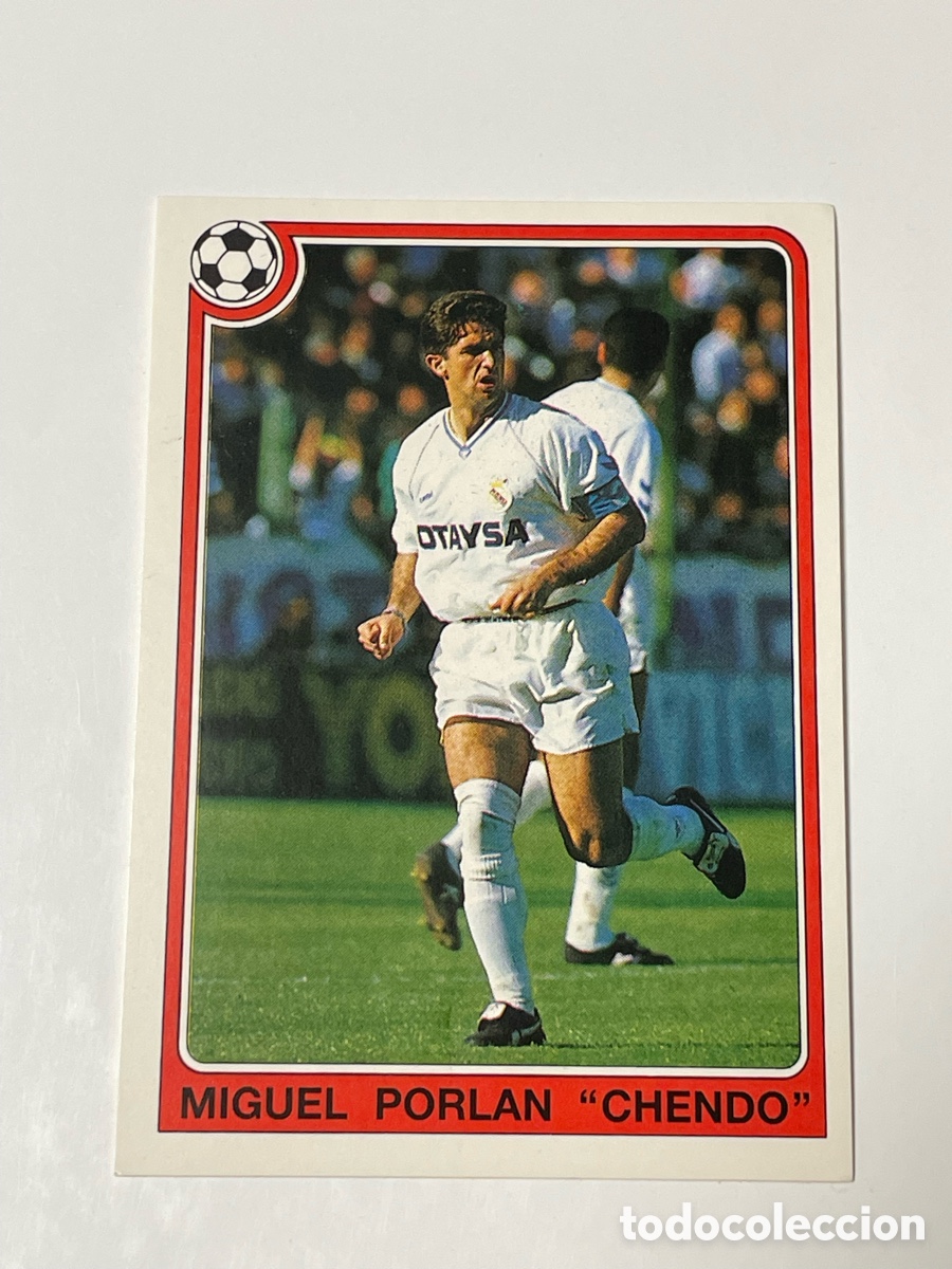 Cromos de f&uacute;tbol: Chendo Real Madrid Panini 92/93 #59