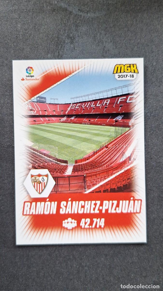 Cromos de f&uacute;tbol: L1 ESTADIO RAMON SANCHEZ PIZJUAN SEVILLA F. C. 481 PANINI MEGACRACKS 2017 2018 17 18