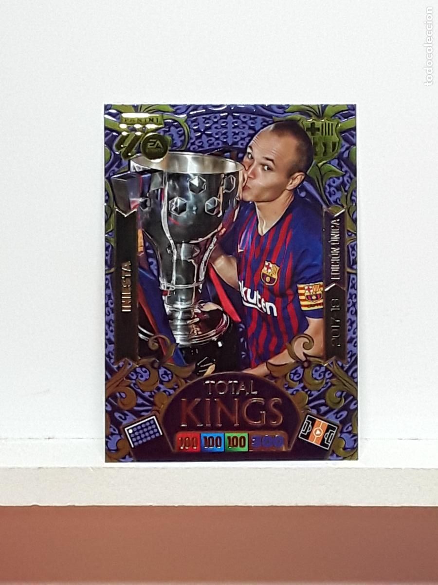 Cartes &agrave; collectionner de Football: ADRENALYN 2025 2026 25 26 ALBUM PANINI LIGA N LIMITADA BARCELONA TOTAL KINGS INIESTA