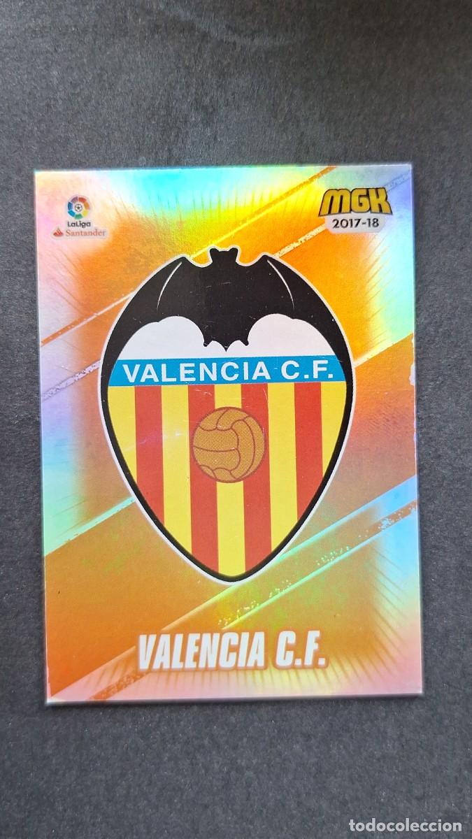 Figurine di Calcio: L1 ESCUDO VALENCIA C. F. 487 PANINI MEGACRACKS 2017 2018 17 18