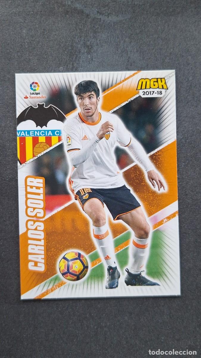 Football Stickers: L1 CARLOS SOLER VALENCIA C. F. 498 PANINI MEGACRACKS 2017 2018 17 18