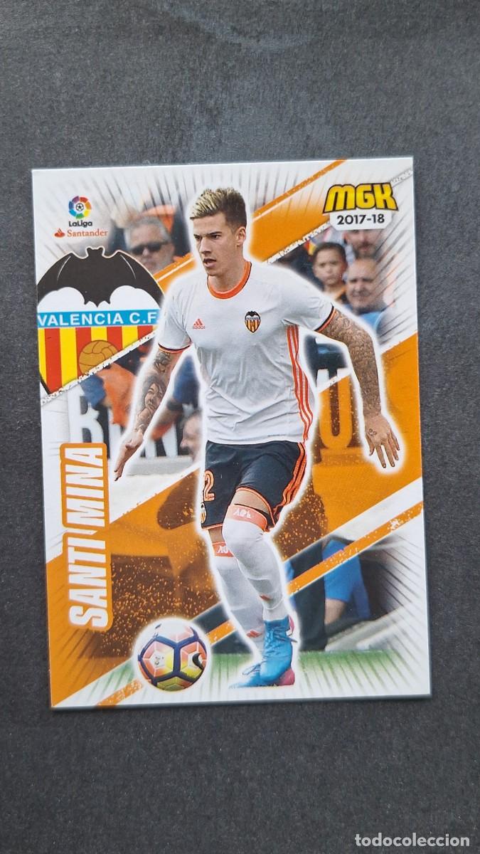 Figurine di Calcio: L1 SANTI MINA VALENCIA C. F. 503 PANINI MEGACRACKS 2017 2018 17 18