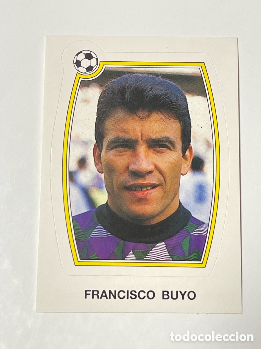 Cromos de f&uacute;tbol: Paco Buyo Real Madrid Panini 92/93 #44