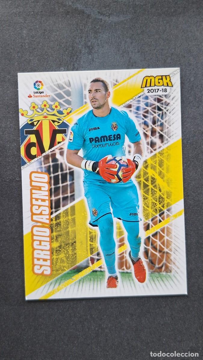 Cromos de f&uacute;tbol: L1 SERGIO ASENJO VILLARREAL C. F. 515 PANINI MEGACRACKS 2017 2018 17 18
