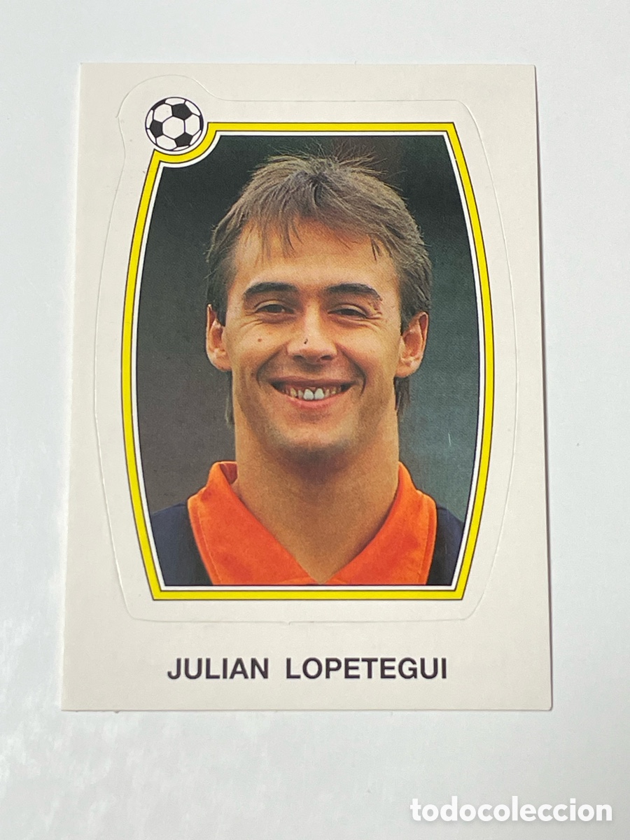 Cromos de f&uacute;tbol: Julen Lopetegui Logro&ntilde;&eacute;s Panini 92/93 #50