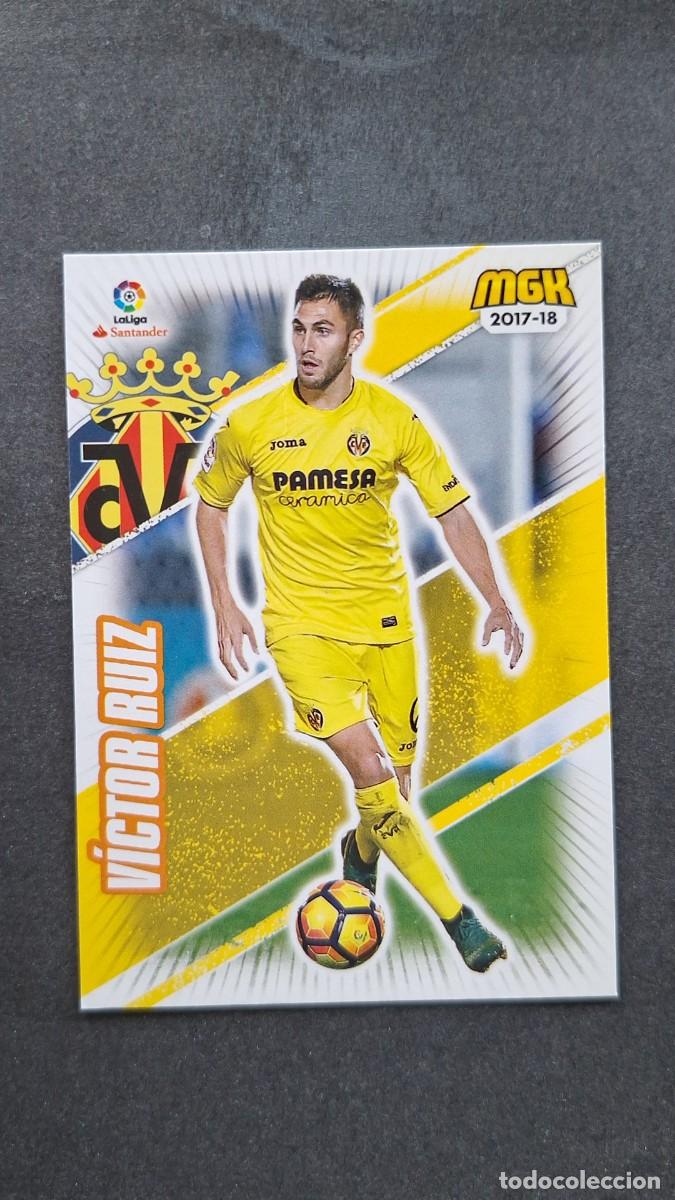 Cromos de f&uacute;tbol: L1 VICTOR RUIZ VILLARREAL C. F. 519 PANINI MEGACRACKS 2017 2018 17 18