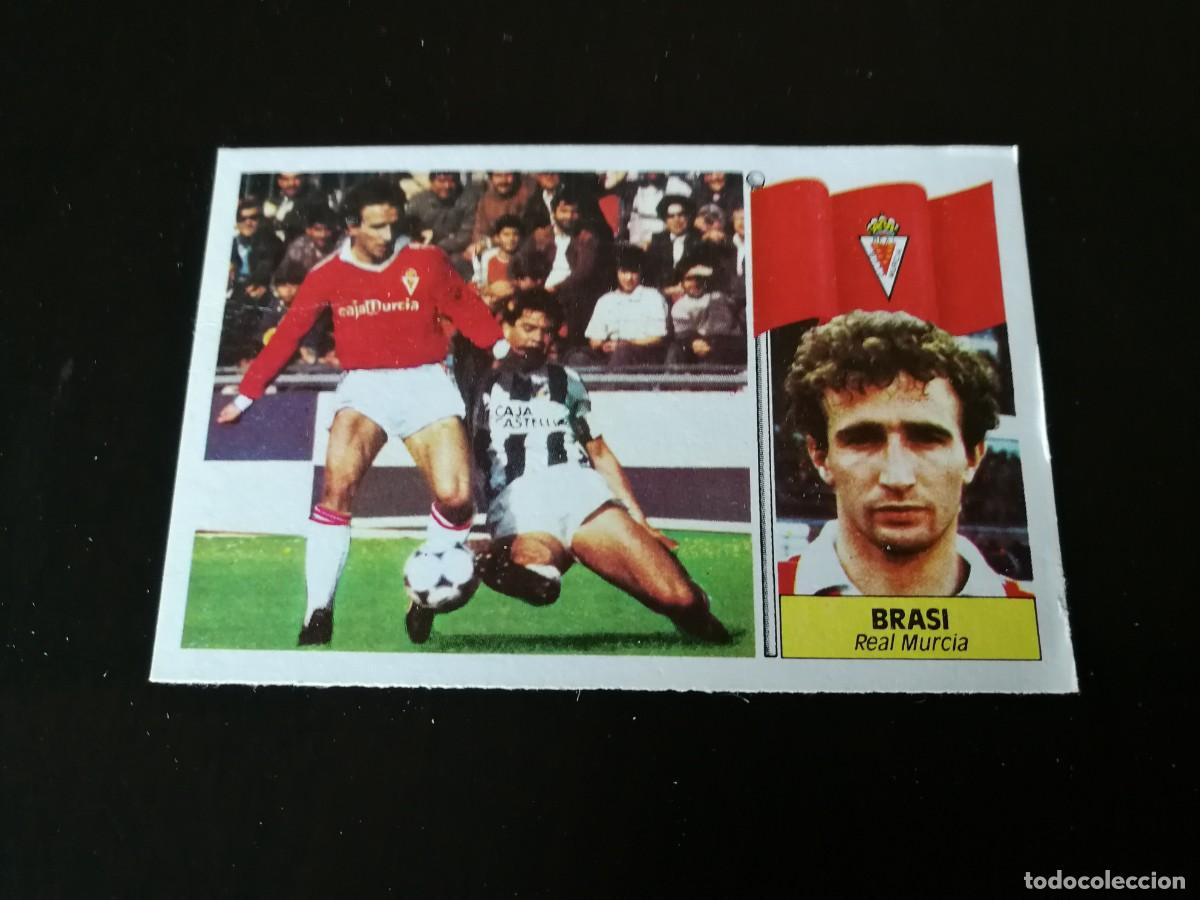 Cromos de f&uacute;tbol: Brasi Coloca Real Murcia Editorial Este 86/87, 1986-1987, despegado