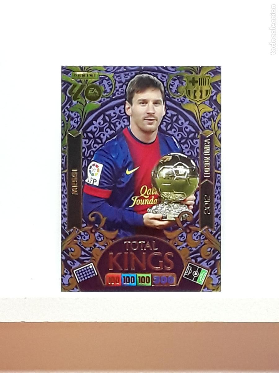 Cromos de f&uacute;tbol: ADRENALYN 2025 2026 25 26 ALBUM PANINI LIGA N LIMITADA BARCELONA TOTAL KINGS LIONEL MESSI 2012
