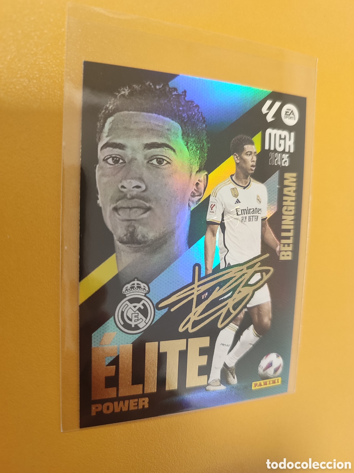 Football Stickers: Bellingham &Eacute;lite Power firmado MGK 24/25
