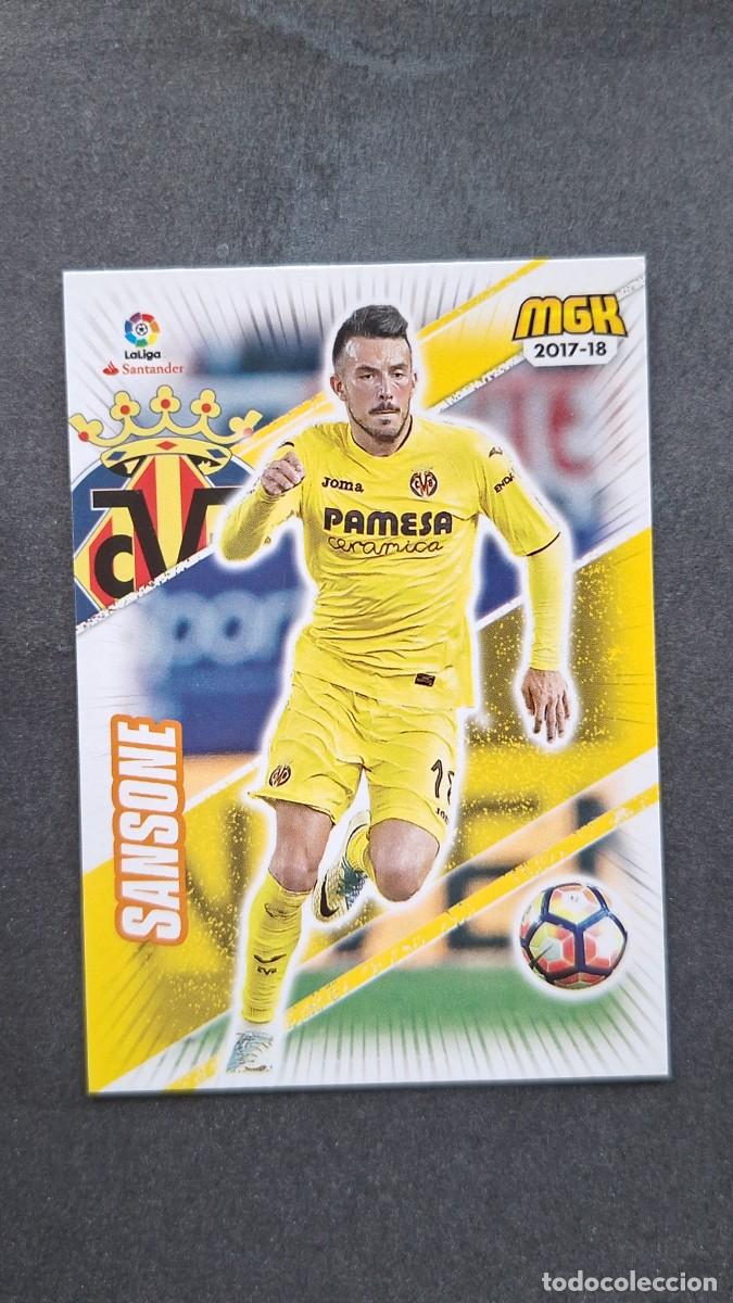 Fu&szlig;ball-Sticker: L1 SANSONE VILLARREAL C. F. 529 PANINI MEGACRACKS 2017 2018 17 18