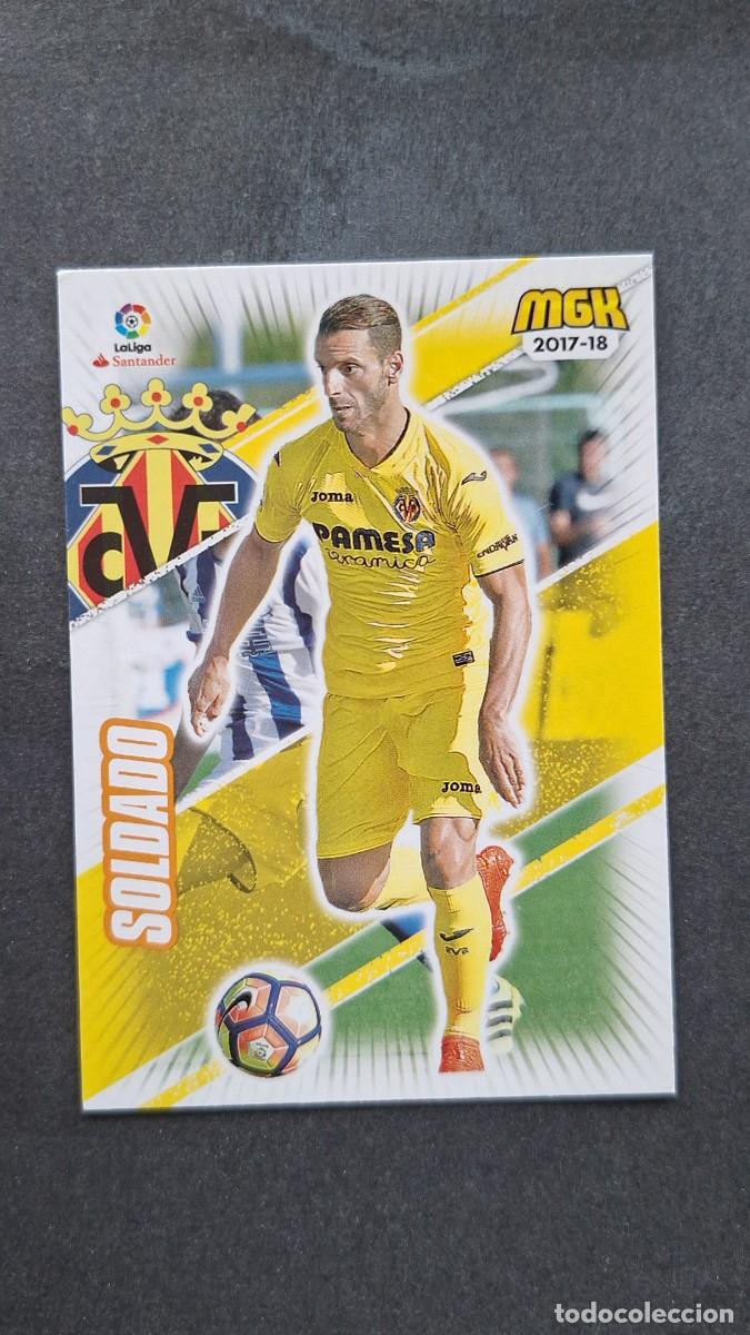Figurine di Calcio: L1 SOLDADO VILLARREAL C. F. 530 PANINI MEGACRACKS 2017 2018 17 18