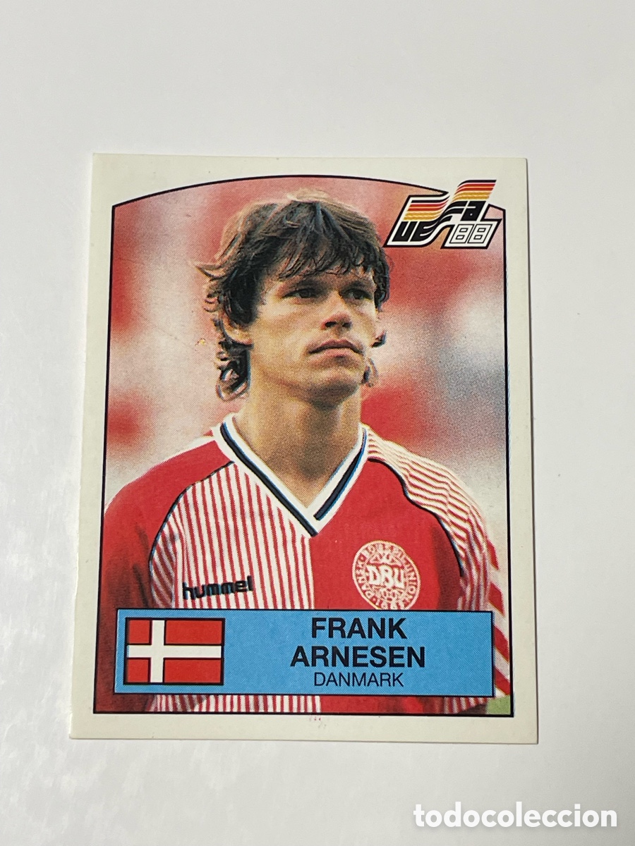 Cromos de f&uacute;tbol: Frank Arnesen Dinamarca Panini EURO 88 #120