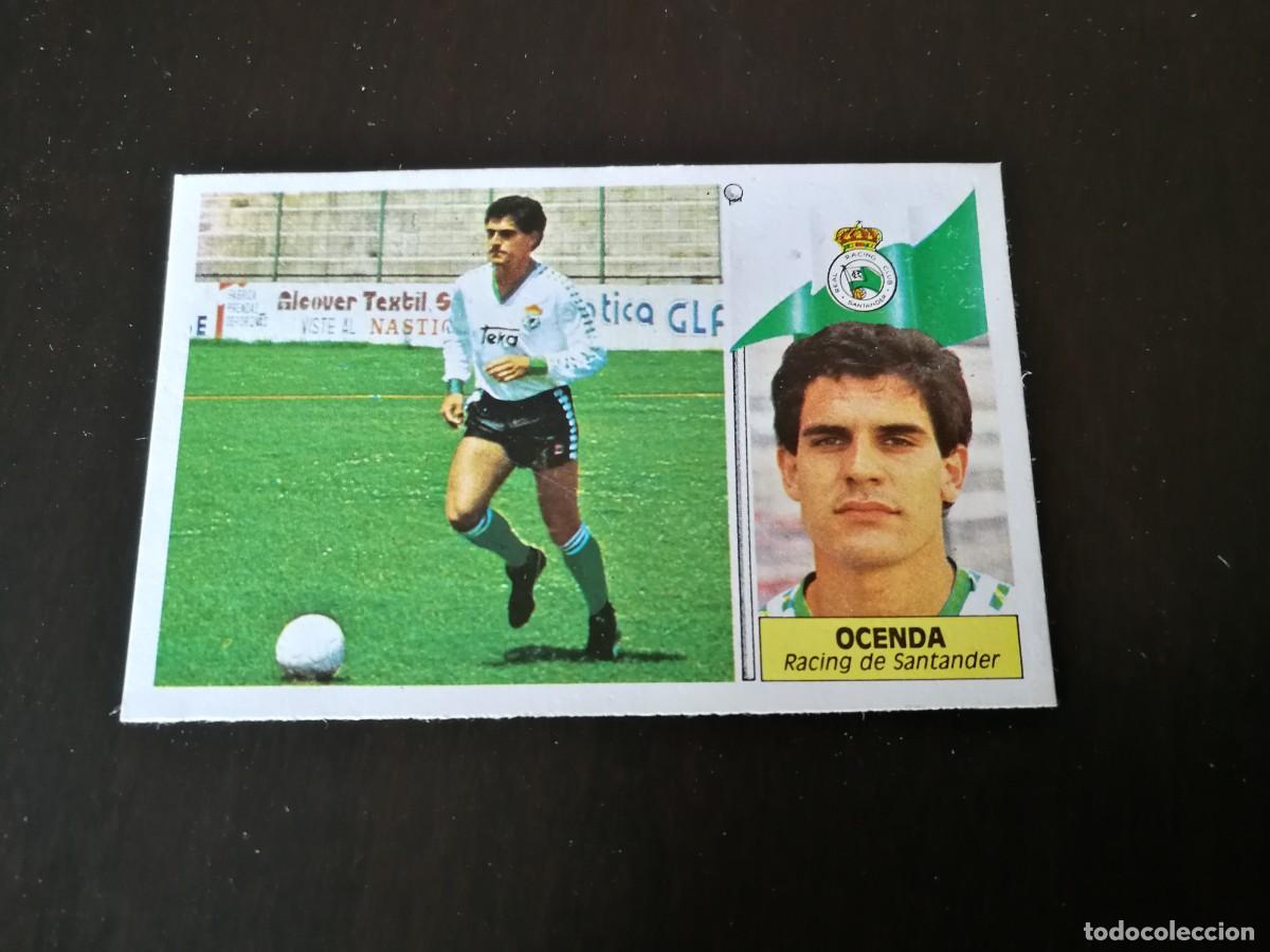 Cromos de f&uacute;tbol: Ocenda Coloca Racing de Santander Editorial Este 86/87, 1986-1987, despegado
