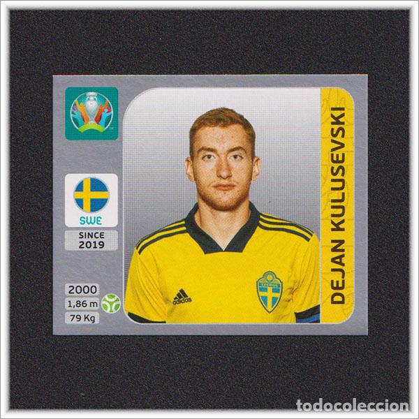 Cromos de f&uacute;tbol: PEARL EDITION UEFA EURO 2020 EUROCOPA PANINI DEJAN KULUSEVSKI 565 SUECIA EDICI&Oacute;N SUIZA PERLA ALBUM