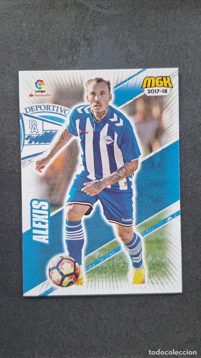 Cromos de f&uacute;tbol: L1 ALEXIS DEPORTIVO ALAVES 7 PANINI MEGACRACKS 2017 2018 17 18