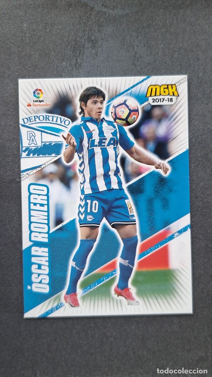 Cromos de f&uacute;tbol: L1 OSCAR ROMERO DEPORTIVO ALAVES 13 PANINI MEGACRACKS 2017 2018 17 18