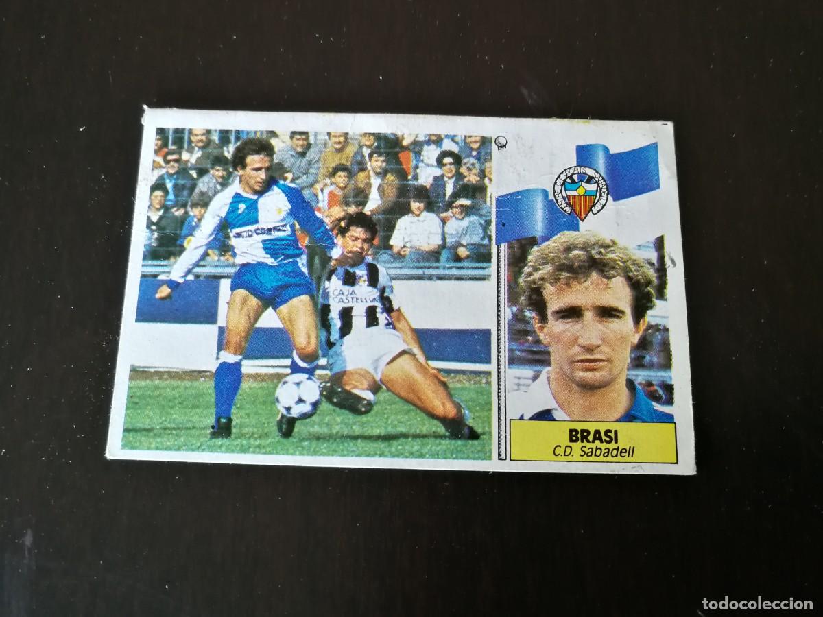 Cromos de f&uacute;tbol: Brasi Baja CD Sabadell Editorial Este 86/87, 1986-1987, despegado