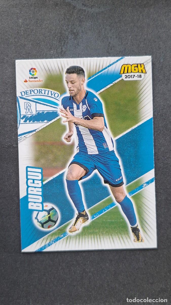 Cromos de f&uacute;tbol: L1 BURGUI DEPORTIVO ALAVES 14 PANINI MEGACRACKS 2017 2018 17 18
