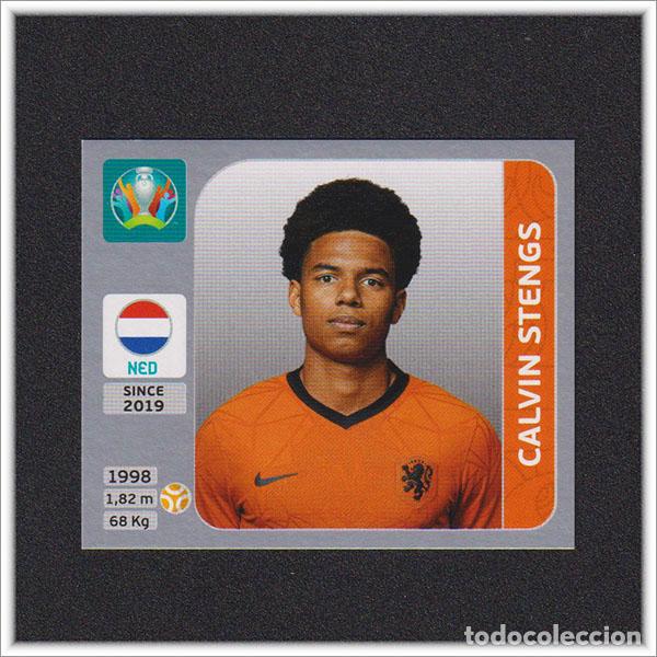 Cromos de f&uacute;tbol: PEARL EDITION UEFA EURO 2020 EUROCOPA 20 PANINI CALVIN STENGS 282 HOLANDA EDICI&Oacute;N SUIZA PERLA ALBUM