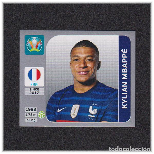 Fu&szlig;ball-Sticker: PEARL EDITION UEFA EURO 2020 EUROCOPA 20 PANINI MBAPPE 591 FRANCIA FRANCE EDICI&Oacute;N SUIZA PERLA ALBUM