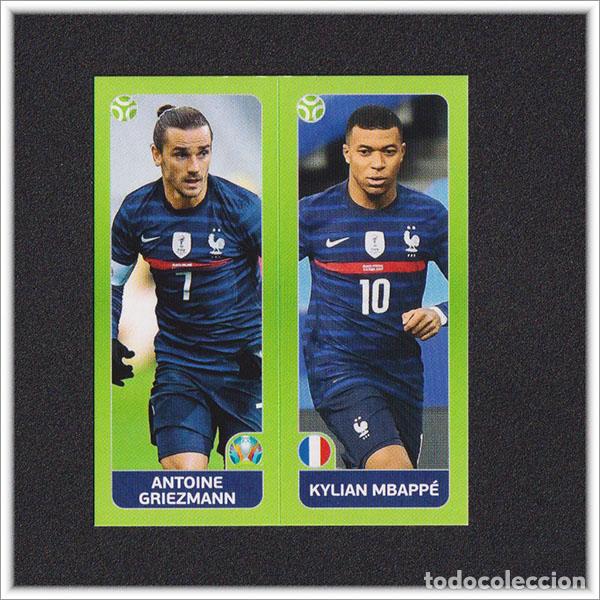 Fu&szlig;ball-Sticker: PEARL EDITION UEFA EURO 2020 EUROCOPA PANINI MBAPPE GRIEZMANN 597 FRANCE FRANCIA EDICI&Oacute;N PERLA ALBUM