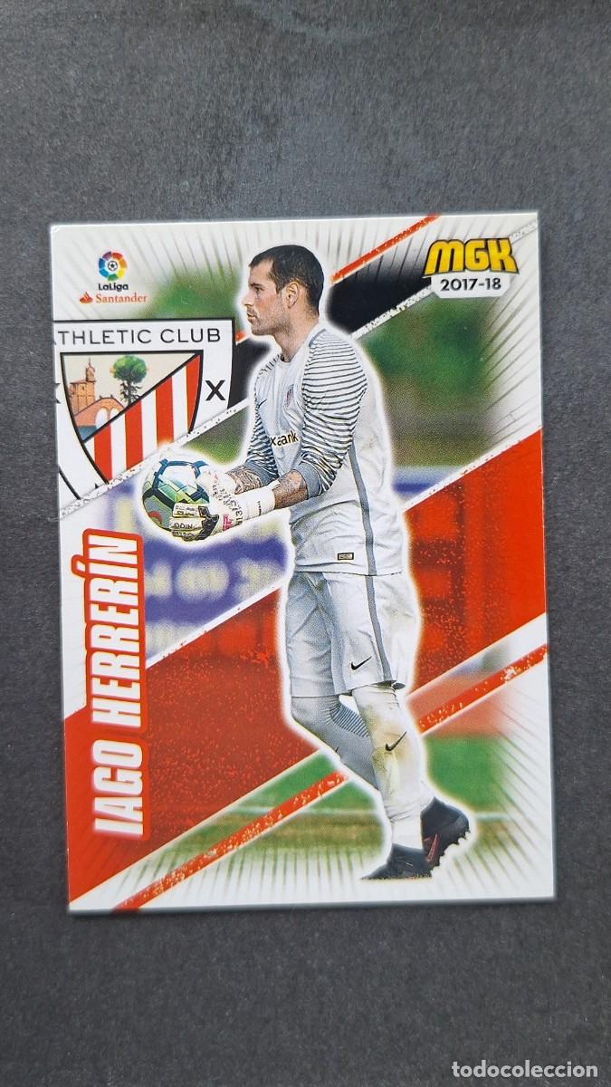 Fu&szlig;ball-Sticker: L1 IAGO HERRERIN ATHLETIC CLUB DE BILBAO 30 PANINI MEGACRACKS 2017 2018 17 18
