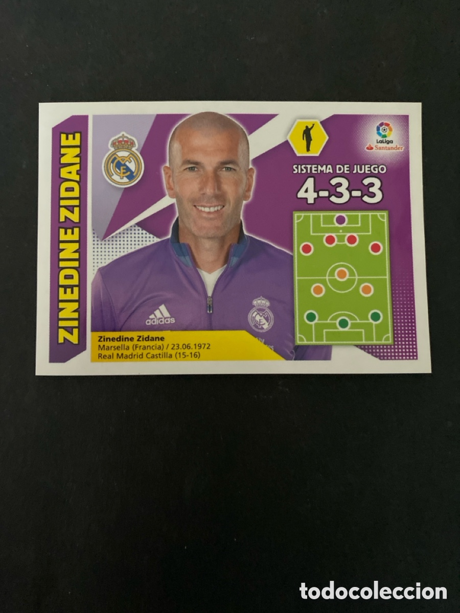 Cartes &agrave; collectionner de Football: Cromo liga 17/18 Entrenador N*30