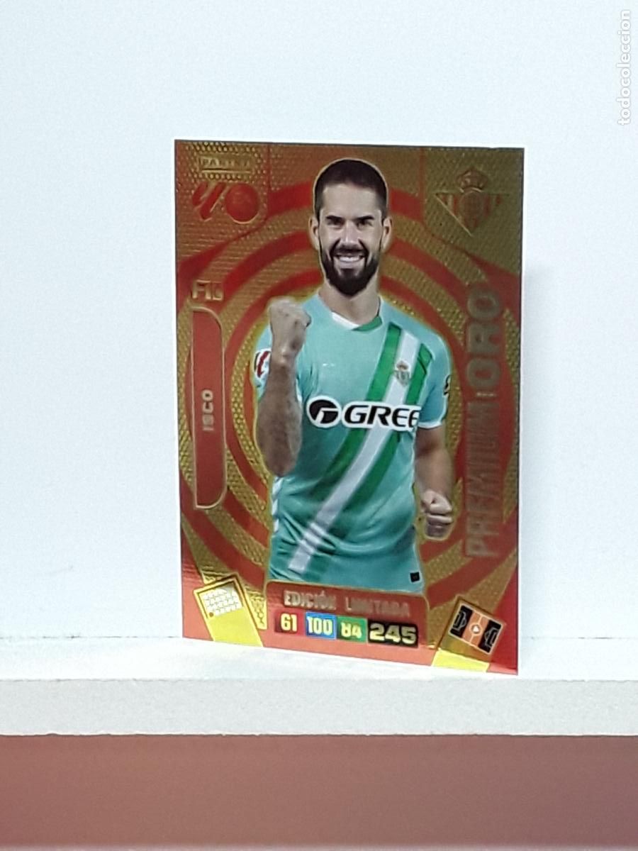 Cartes &agrave; collectionner de Football: ADRENALYN 2025 2026 25 26 ALBUM PANINI LIGA N LIMITADA BETIS PREMIUM ORO ISCO