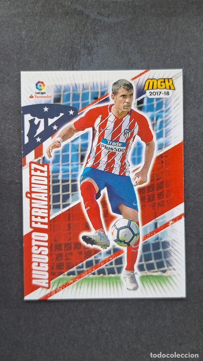 Cromos de f&uacute;tbol: L1 AUGUSTO FERNANDEZ ATLETICO DE MADRID 74 PANINI MEGACRACKS 2017 2018 17 18