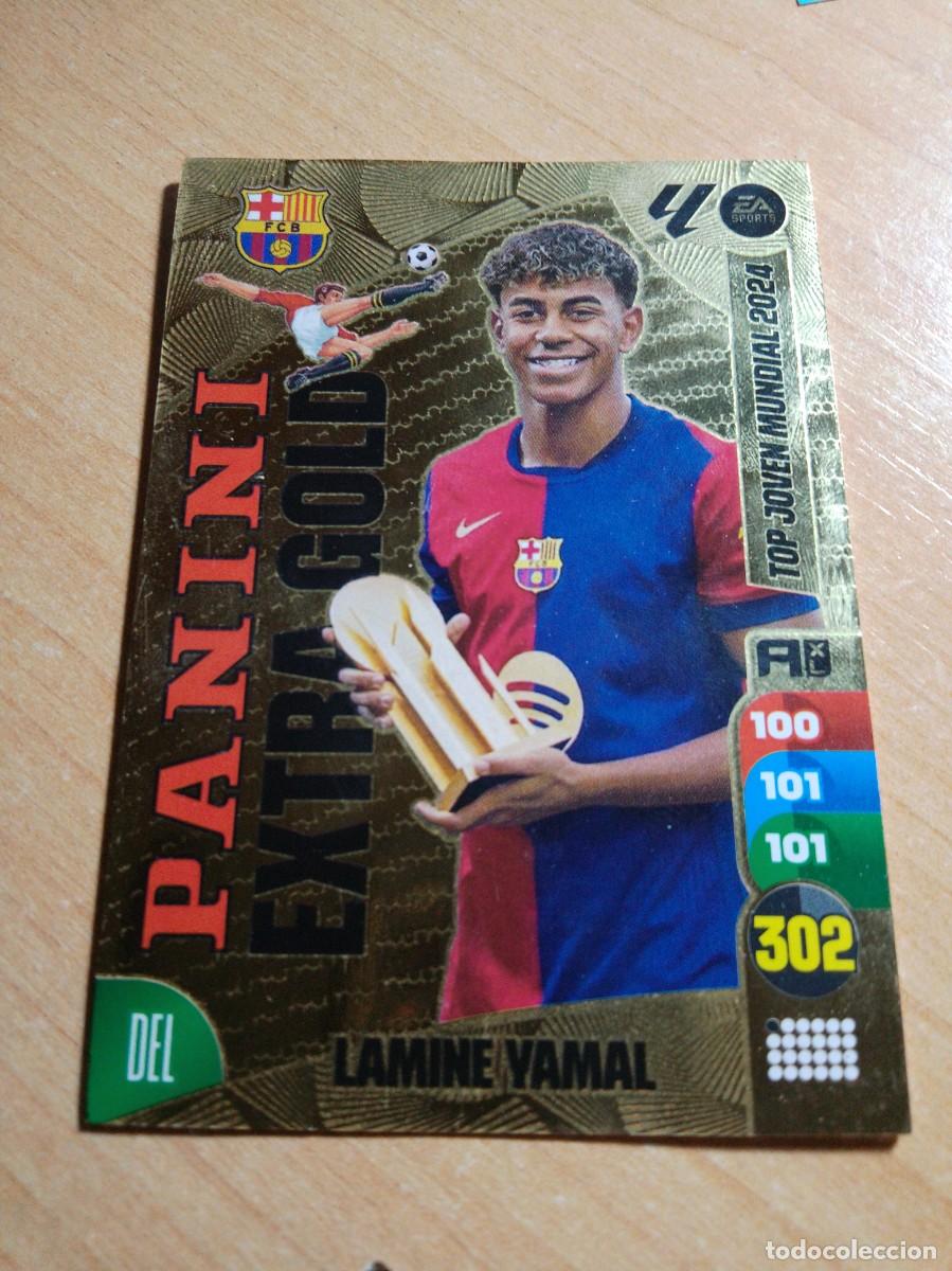 Cartes &agrave; collectionner de Football: LAMINE YAMAL PANINI EXTRA GOL BARCELONA 2024 2025 ADRENALYN XL 24 25 PANINI