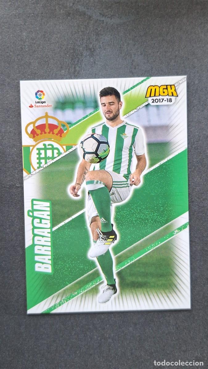 Cromos de f&uacute;tbol: L1 BARRAGAN REAL BETIS BALOMPIE 113 PANINI MEGACRACKS 2017 2018 17 18